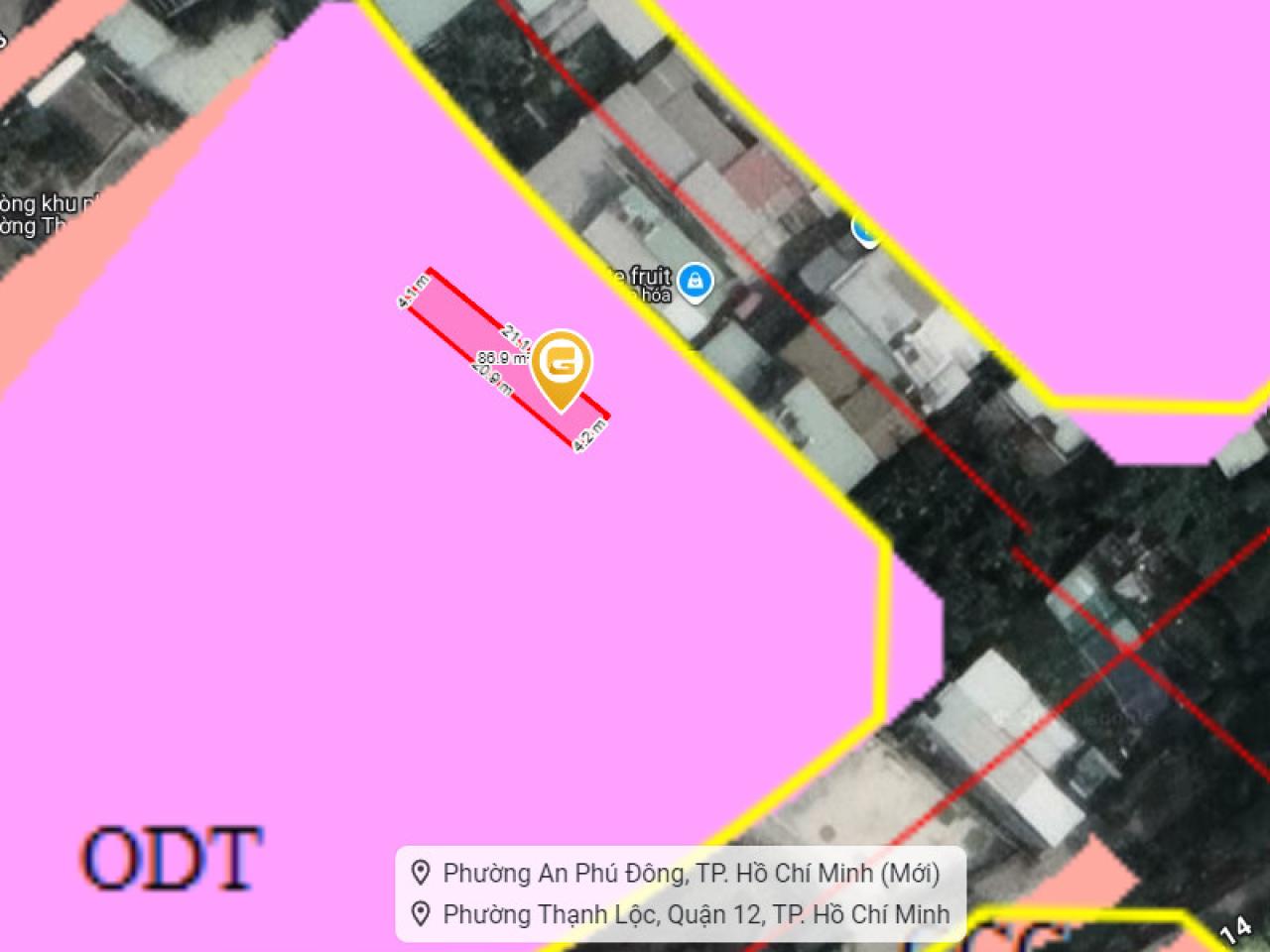 Đất HXH 82m2, Vuông – Thạnh Lộc 15 Q12 - Ảnh 3